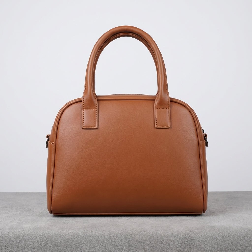 MK MICHAEL KORS Double-Pocket Bowling Bag with Detachable Crossbody Strap